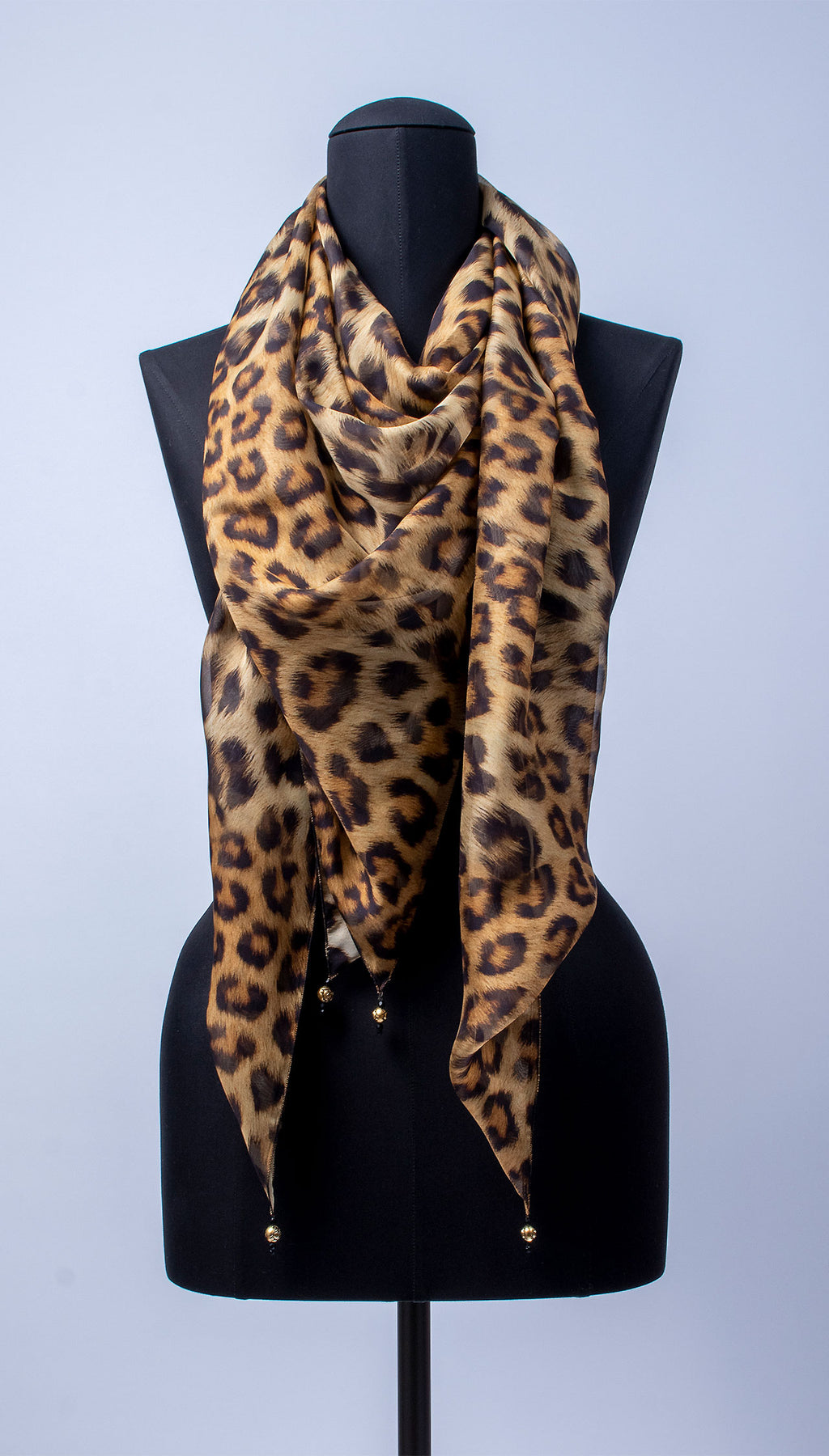 Seidentuch | Seidenschal "Wild Cat"