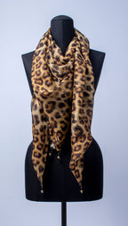 Seidentuch | Seidenschal "Wild Cat"